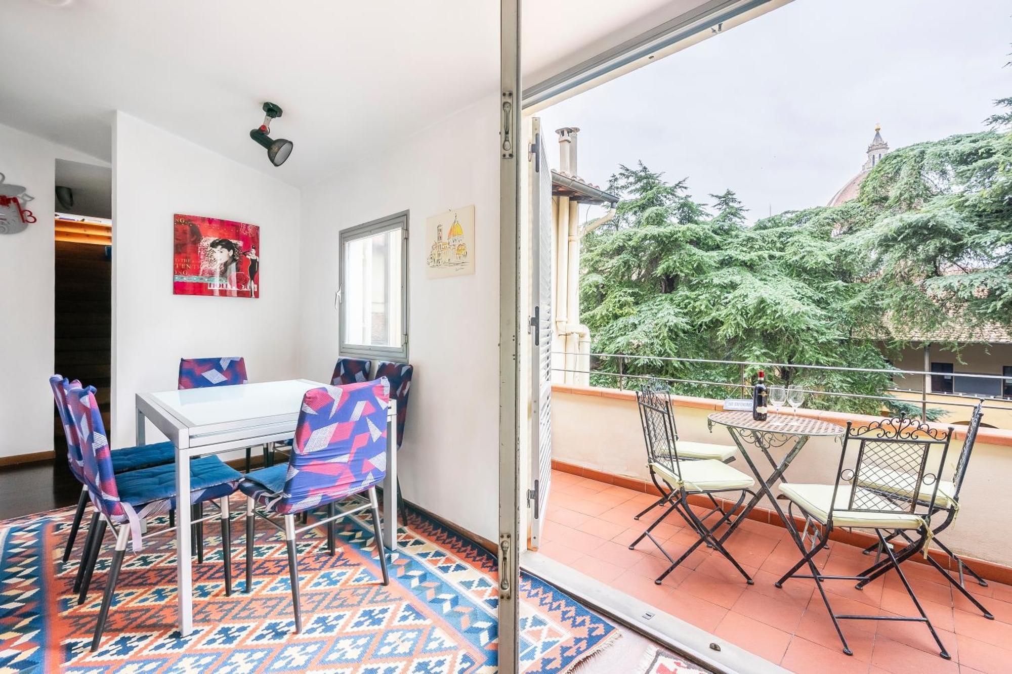 Penthouse Le Terrazze Duomo View Apartment Florenţa Exterior foto
