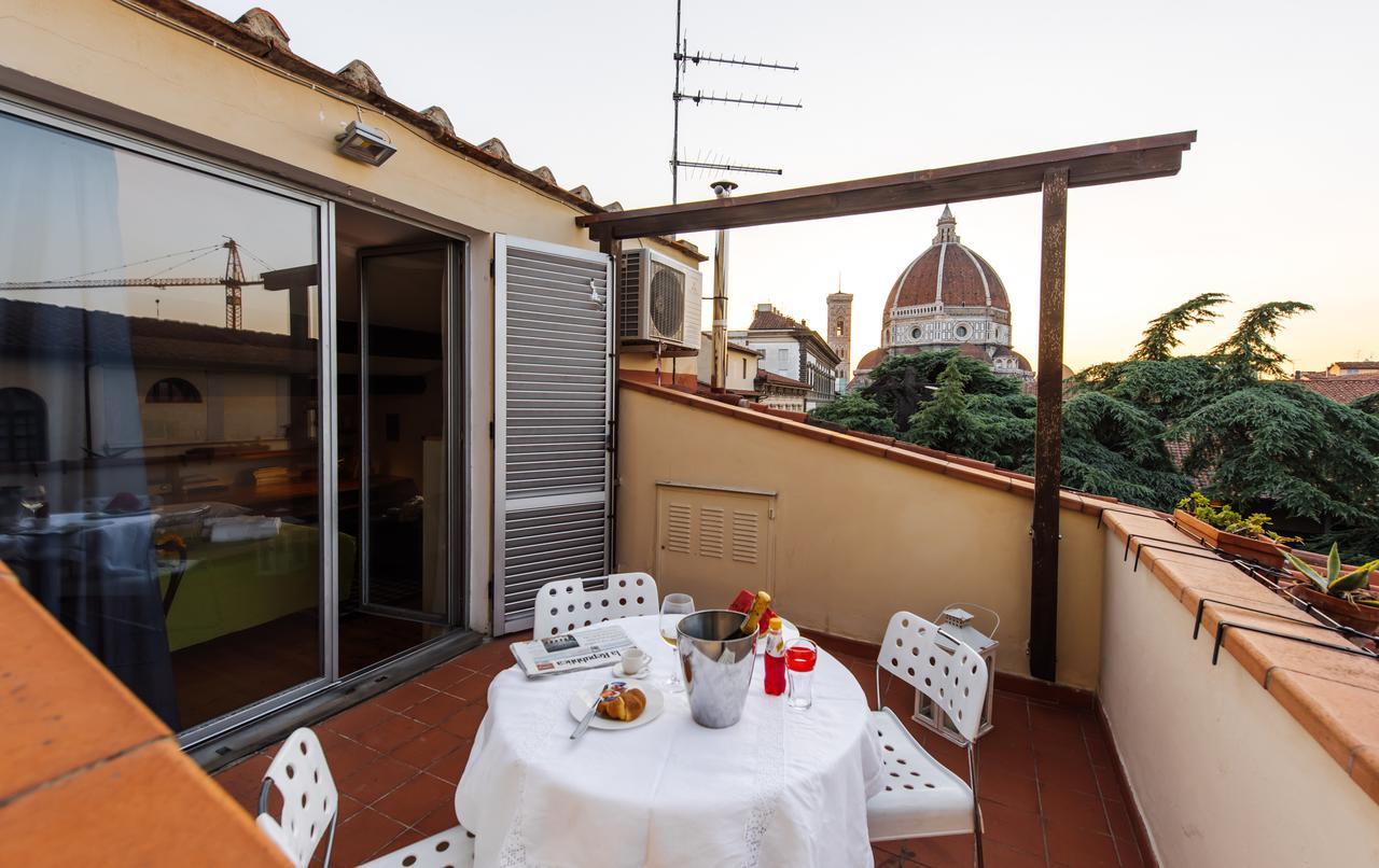 Penthouse Le Terrazze Duomo View Apartment Florenţa Exterior foto