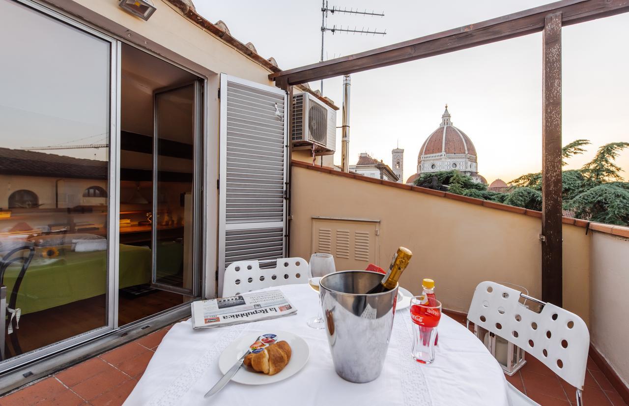Penthouse Le Terrazze Duomo View Apartment Florenţa Exterior foto